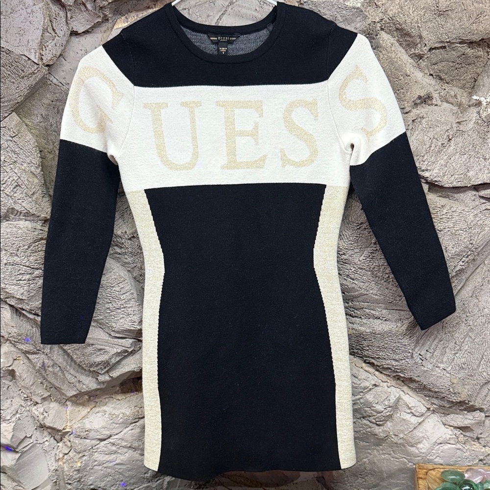 Guess sweater/sweater minidress size S